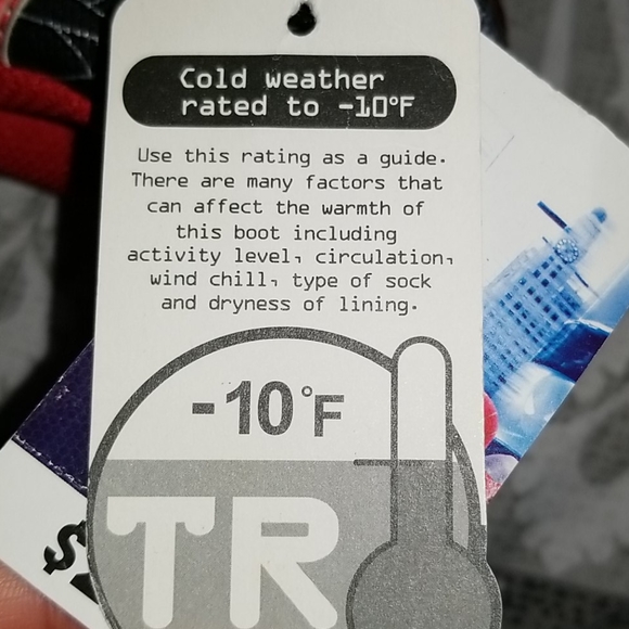 NWT Spiderman snow boots - Picture 8 of 9